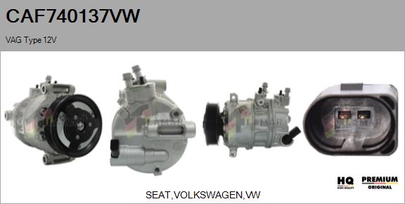 Compressor, air conditioning (CAF740137VW)