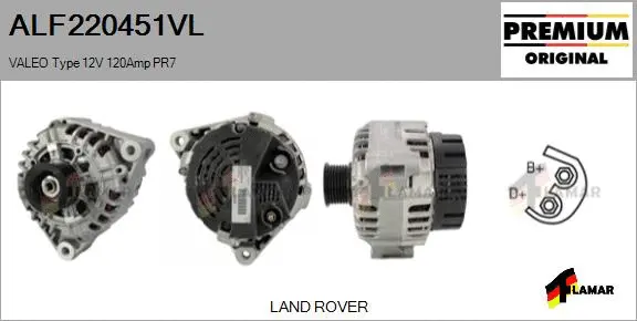 Alternator (ALF220451VL)
