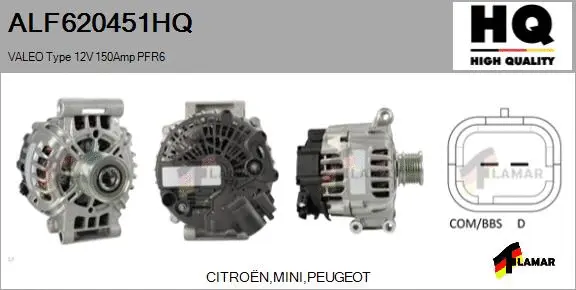Alternator (ALF620451HQ)