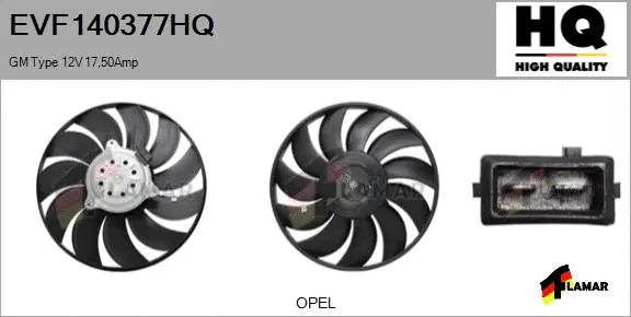 Fan, engine cooling (EVF140377HQ)