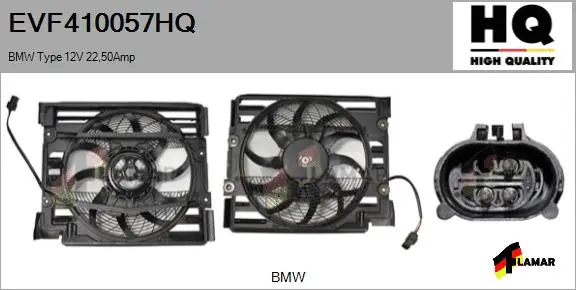 Electric Motor, radiator fan (EVF410057HQ)