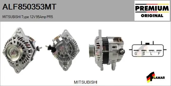 Alternator (ALF850353MT)