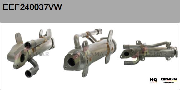 Cooler, exhaust gas recirculation (EEF240037VW)