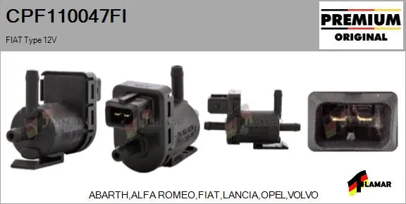 Pressure Converter, exhaust control (CPF110047FI)