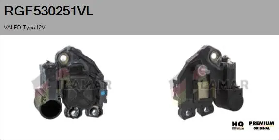 Alternator Regulator (RGF530251VL)