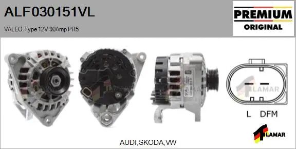 Alternator (ALF030151VL)