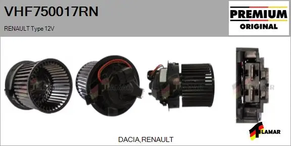 Interior Blower (VHF750017RN)