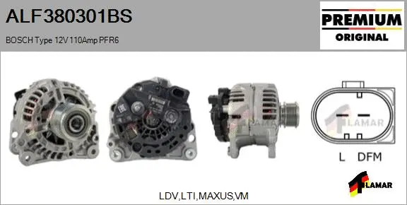 Alternator (ALF380301BS)