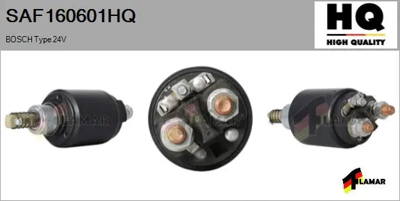 Solenoid Switch, starter (SAF160601HQ)