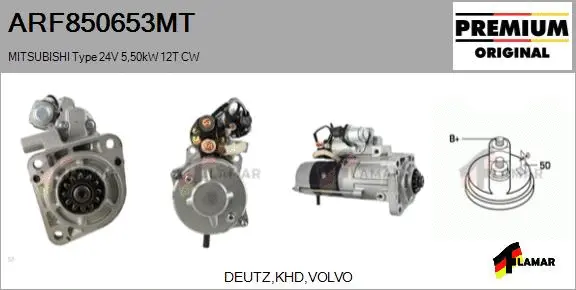 Starter (ARF850653MT)