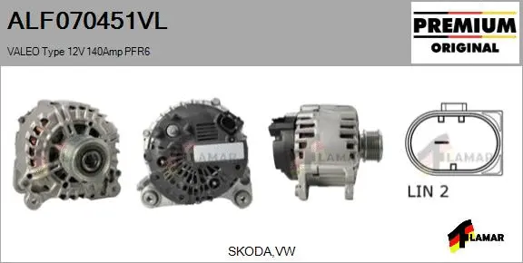 Alternator (ALF070451VL)