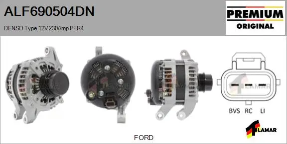 Alternator (ALF690504DN)