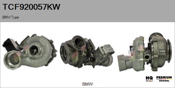 Charger, charging (supercharged/turbocharged) (TCF920057KW)