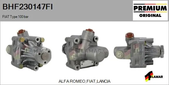 Hydraulic Pump, steering (BHF230147FI)