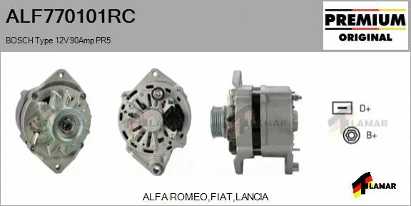Alternator (ALF770101RC)
