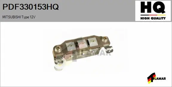 Rectifier, alternator (PDF330153HQ)