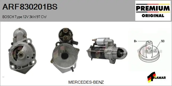 Starter (ARF830201BS)