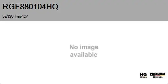 Alternator Regulator (RGF880104HQ)