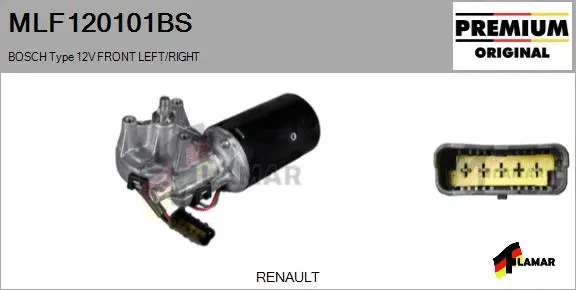 Wiper Motor (MLF120101BS)