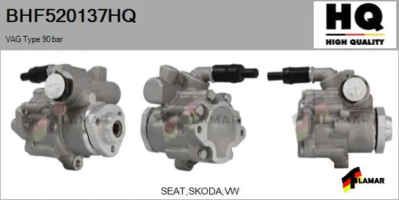 Hydraulic Pump, steering (BHF520137HQ)