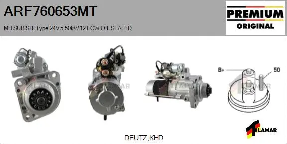 Starter (ARF760653MT)