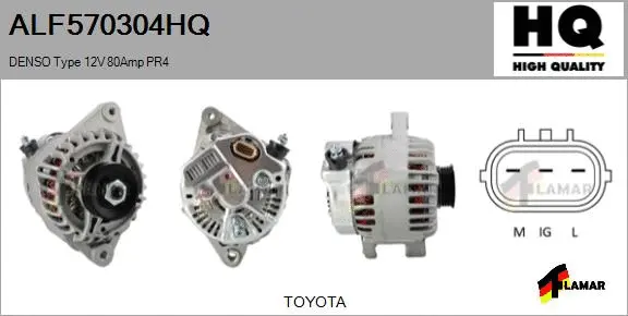 Alternator (ALF570304HQ)
