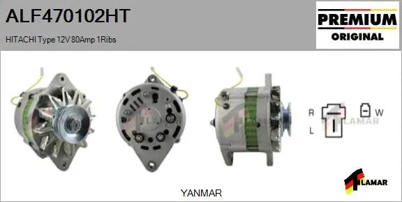 Alternator (ALF470102HT)