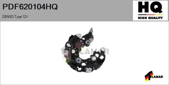 Rectifier, alternator (PDF620104HQ)