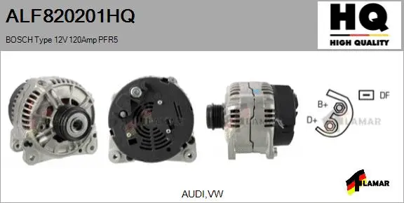 Alternator (ALF820201HQ)