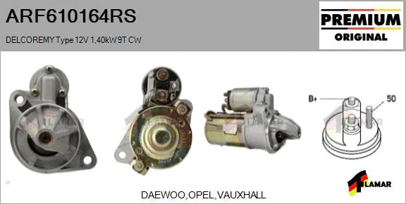 Starter (ARF610164RS)