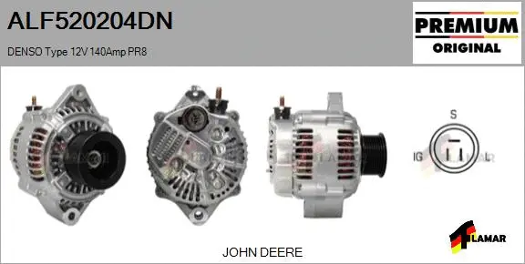 Alternator (ALF520204DN)