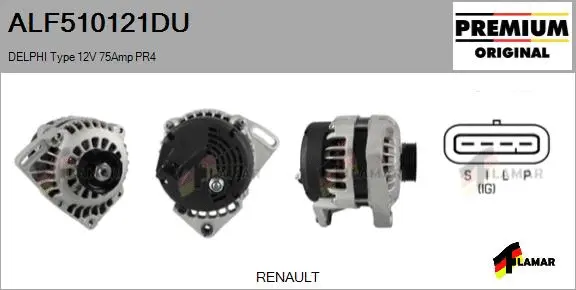 Alternator (ALF510121DU)