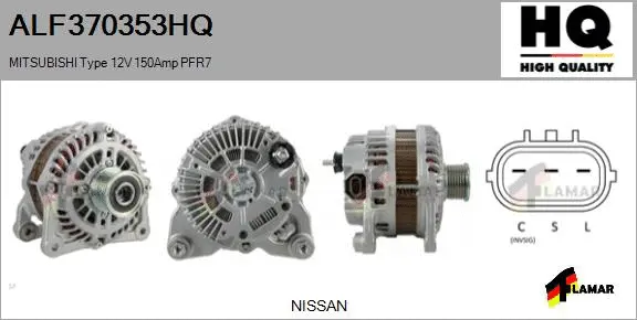 Alternator (ALF370353HQ)