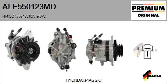 Alternator (ALF550123MD)