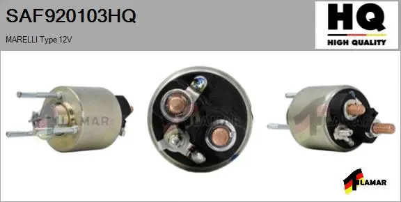 Solenoid Switch, starter (SAF920103HQ)