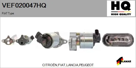 EGR Valve (VEF020047HQ)