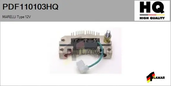 Rectifier, alternator (PDF110103HQ)