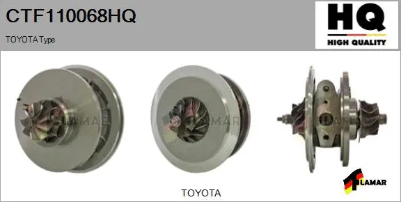 Core assembly, turbocharger (CTF110068HQ)