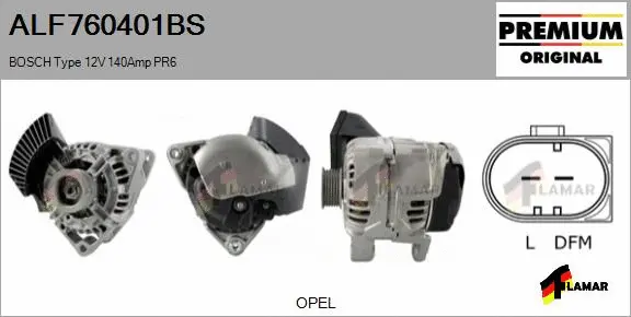 Alternator (ALF760401BS)