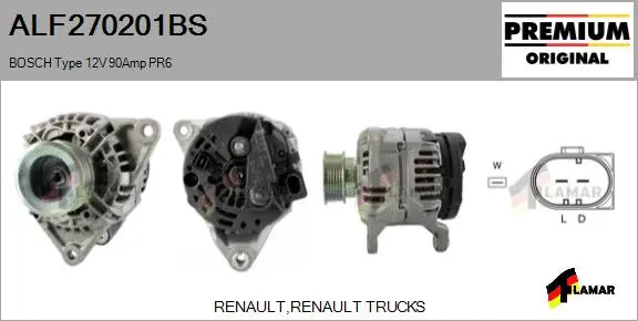 Alternator (ALF270201BS)