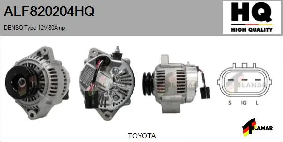 Alternator (ALF820204HQ)