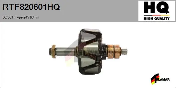 Rotor, alternator (RTF820601HQ)
