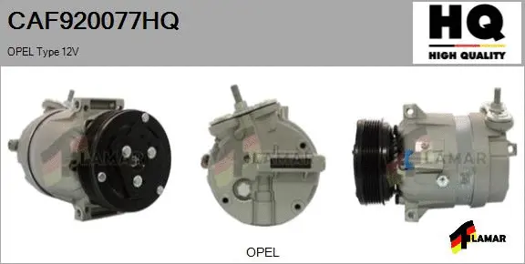Compressor, air conditioning (CAF920077HQ)