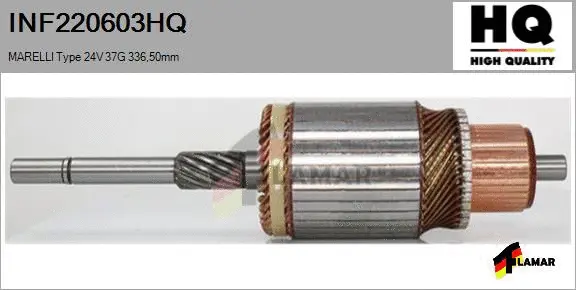 Armature, starter (INF220603HQ)