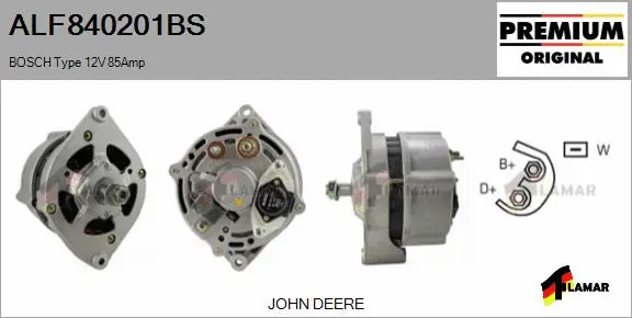 Alternator (ALF840201BS)