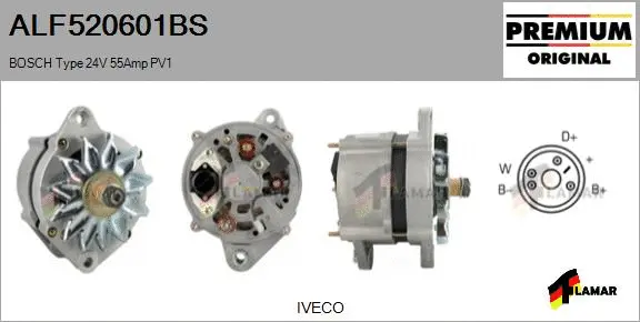 Alternator (ALF520601BS)