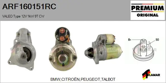 Starter (ARF160151RC)