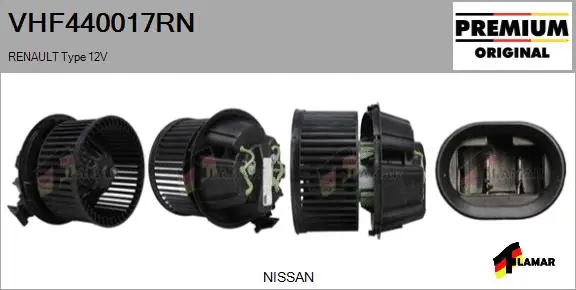 Interior Blower (VHF440017RN)