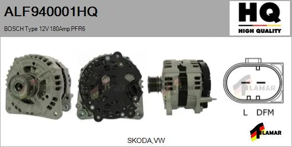 Alternator (ALF940001HQ)
