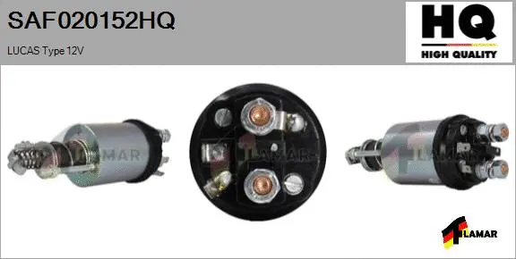 Solenoid Switch, starter (SAF020152HQ)